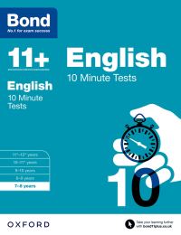Book Cover for English. 7-8 Years 10 Minute Tests by Sarah Lindsay