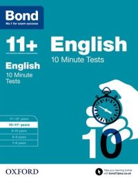 Book Cover for English. 10-11+ Years 10 Minute Tests by Sarah Lindsay