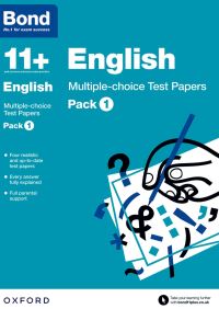 Book Cover for English. 11+ Multiple-Choice Test Papers by Sarah Lindsay