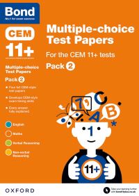 Book Cover for Bond 11+. Pack 2 Multiple-Choice Test Papers for the CEM 11+ Tests by Michellejoy Hughes