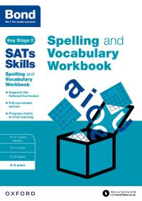 Book Cover for Spelling and Vocabulary. 8-9 Years Workbook by Michellejoy Hughes