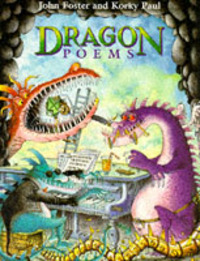 Book Cover for Dragon Poems by John Foster, Korky Paul