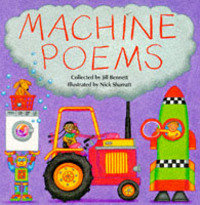 Book Cover for Machine Poems by Jill Bennett, Nick Sharratt
