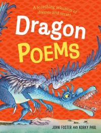 Book Cover for Dragon Poems by John Foster, Korky Paul