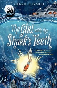 Book Cover for The Girl With the Shark's Teeth by Cerrie Burnell
