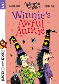 Book Cover for Winnie's Awful Auntie by Laura Owen