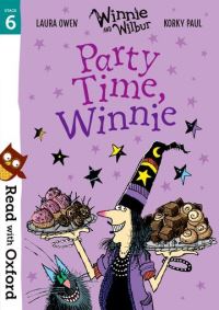 Book Cover for Party Time, Winnie by Laura Owen