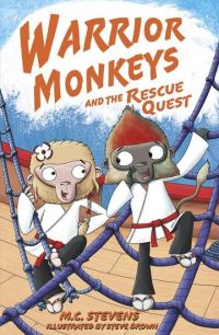 Book Cover for Warrior Monkeys and the Rescue Quest by M C Stevens