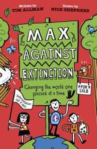 Book Cover for Max Against Extinction by Tim Allman