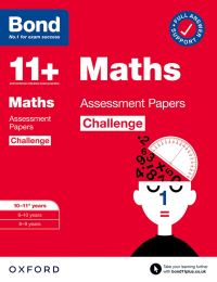 Book Cover for Maths Assessment Papers. Challenge by Paul Broadbent