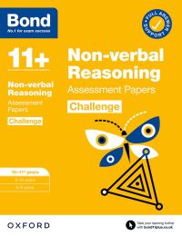 Book Cover for Bond Non-Verbal Reasoning Assessment Papers. Challenge 11+ Years by Alison Primrose