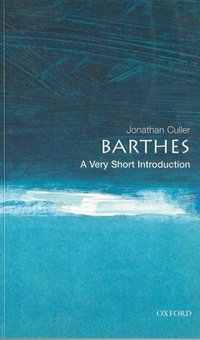 Book Cover for Barthes by Jonathan Culler