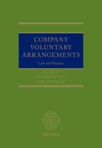 Book Cover for Company Voluntary Arrangements by Tom Smith