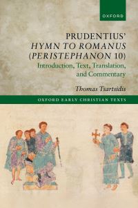 Book Cover for Prudentius' Hymn to Romanus (Peristephanon 10) by Thomas Tsartsidis