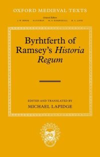 Book Cover for Byrhtferth of Ramsey's Historia Regum by Byrhtferth
