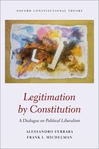 Book Cover for Legitimation by Constitution by Alessandro Ferrara, Frank I Michelman