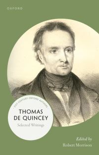 Book Cover for Thomas De Quincey by Thomas De Quincey