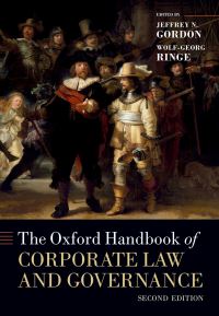 Book Cover for The Oxford Handbook of Corporate Law and Governance 2E by Jeffrey Gordon, WolfGeorg Ringe