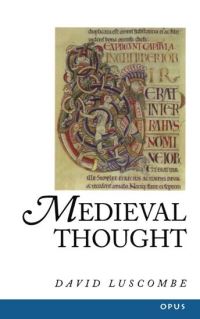 Book Cover for Medieval Thought by D E Luscombe