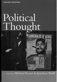 Book Cover for Political Thought by Jonathan Wolff, Michael Rosen, Catriona McKinnon