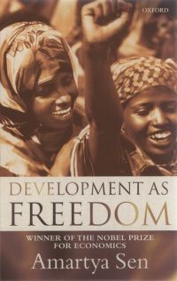 Book Cover for Development as Freedom by Amartya Sen