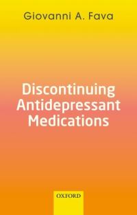 Book Cover for Discontinuing Antidepressant Medications by Giovanni A Fava
