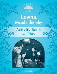Book Cover for Lownu Mends the Sky. Activity Book and Play by 