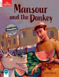 Book Cover for Mansour and the Donkey by Sue Arengo