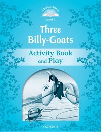 Book Cover for Three Billy-Goats. Activity Book and Play by Victoria Tebbs, Sue Arengo
