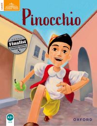 Book Cover for Pinocchio by Sue Arengo