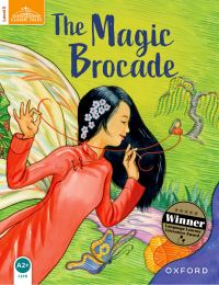 Book Cover for The Magic Brocade by Sue Arengo