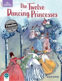 Book Cover for The Twelve Dancing Princesses by Sue Arengo