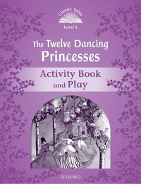 Book Cover for The Twelve Dancing Princesses. Activity Book and Play by 