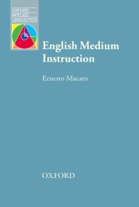 Book Cover for English Medium Instruction by Ernesto Macaro