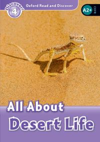 Book Cover for All About Desert Life by Julie Penn