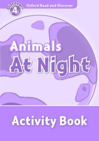 Book Cover for Animals at Night. Activity Book by 