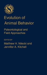 Book Cover for Evolution of Animal Behavior by Matthew H Nitecki, Jennifer A Kitchell