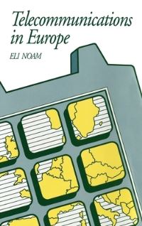 Book Cover for Telecommunications in Europe by Eli M Noam
