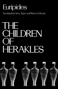 Book Cover for The Children of Herakles by Euripides