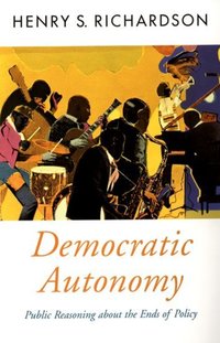Book Cover for Democratic Autonomy by Henry S Richardson