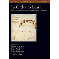 Book Cover for In Order to Learn by Frank E Ritter
