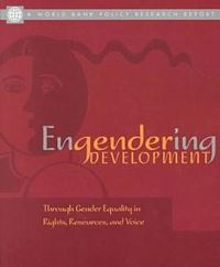 Book Cover for Engendering Development by World Bank
