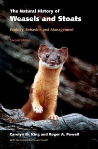 Book Cover for The Natural History of Weasels and Stoats by Carolyn M King, Roger A Powell