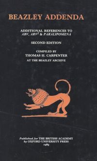 Book Cover for Beazley Addenda by Thomas H Carpenter, J D Beazley, Lucilla Burn, Thomas Mannack, Melanie Mendonça, British Academy