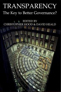 Book Cover for Transparency by Christopher Hood, David Heald, British Academy