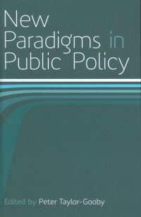 Book Cover for New Paradigms in Public Policy by Peter TaylorGooby