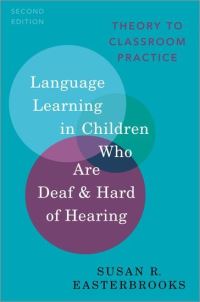 Book Cover for Language Learning in Children Who Are Deaf and Hard of Hearing by Susan R Easterbrooks