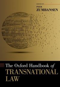 Book Cover for The Oxford Handbook of Transnational Law by Peer Zumbansen