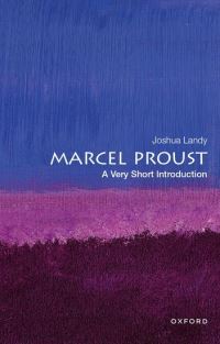 Book Cover for Marcel Proust by Joshua Landy