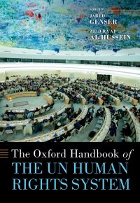Book Cover for The Oxford Handbook of the UN Human Rights System by MPP, BS Jared Genser JD, PhD Zeid Raad Al Hussein